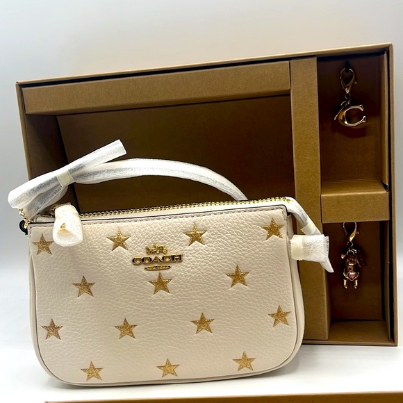 Coach Nolita 15 Star Print with Bear Charm - Picture 5 of 11